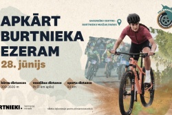 Velobrauciens apkārt Burtnieka ezeram Valmieras novada Tūrisma pārvalde