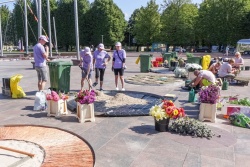 Ziedu paklāju festivāls Ventspils TIC