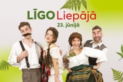 Līgošana Jūrmalas parkā Liepājas reģiona TIB