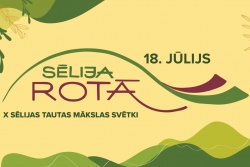 Atpūtas un ceļojumu piedāvājumi 13.07.2026 - 18.07.2026 X Tautas mākslas svētki “Sēlija rotā” Augšdaugavas novada Tūrisma nodaļa